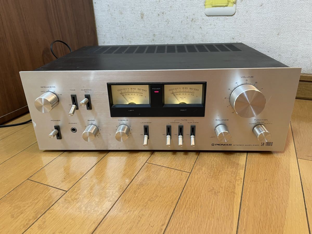 プリメインアンプ Pioneer パイオニア SA-7800Ⅱ SA-7800II SA-7800Ⅱ 