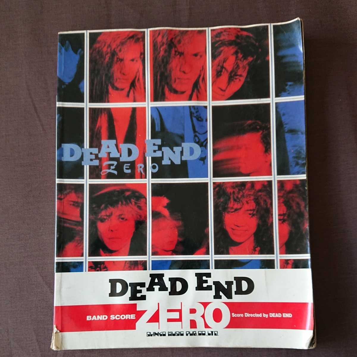 TK-7 希少 DEAD END ZERO バンドスコア デッド・エンド 希少