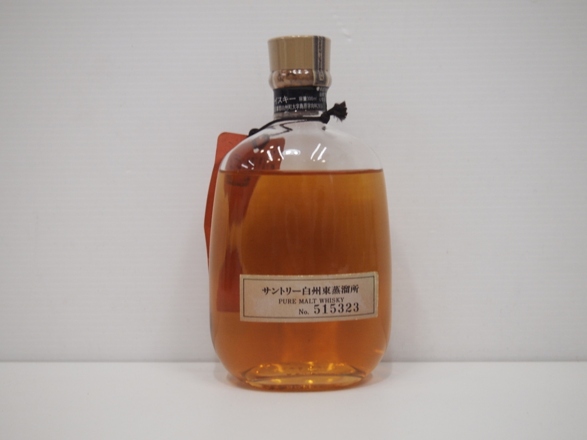 お得，得価 L8634E3 SUNTORY サントリー 白州東蒸留所 ピュアモルト 300ml 43％ 国産 ウイスキー 古酒 未開栓(日本)｜売買されたオークション情報、yahooの商品情報をアーカイブ公開 - オークファン 日本