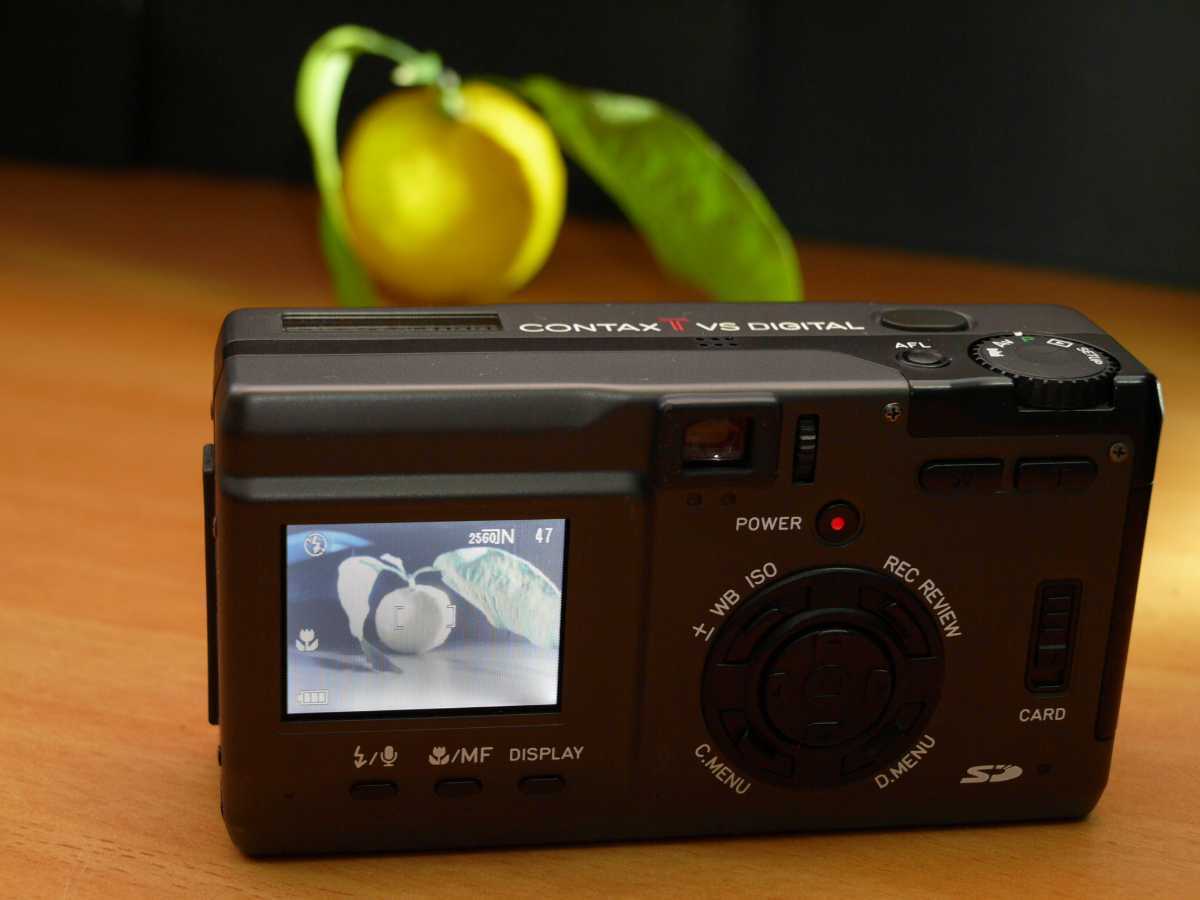 CONTAX DIGITAL | TVS Tvs チタンブラック コンパクト 通販 中古