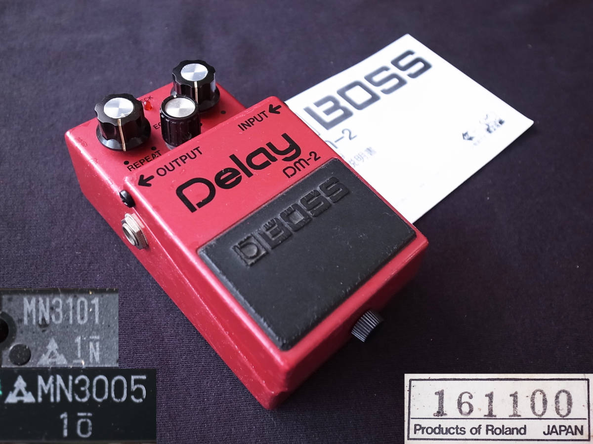 レア! 前期型 DM-2 Delay BOSS MN3005 MN3101 アナログディレイ ボス
