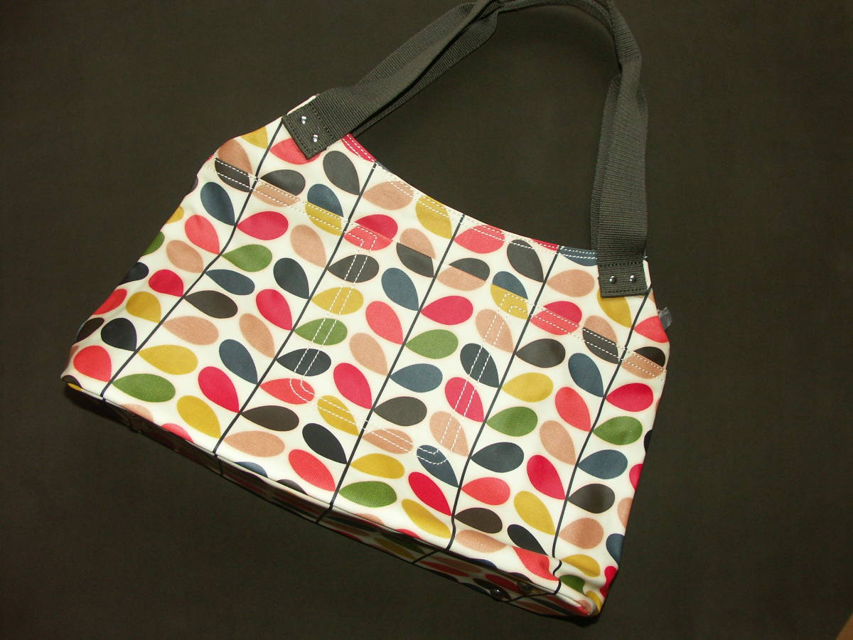 ④新品正規品/オーラカイリー/Orla Kiely☆トートバッグ☆ステム柄 ④