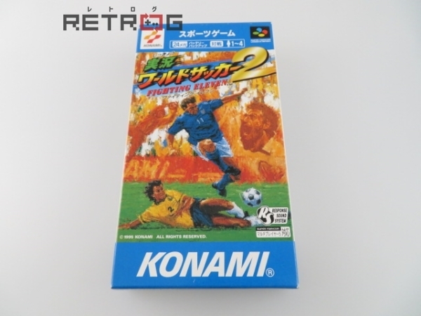 実況ワールドサッカー２ ファイティングイレブン スーファミ Sfc スポーツ 売買されたオークション情報 Yahooの商品情報をアーカイブ公開 オークファン Aucfan Com