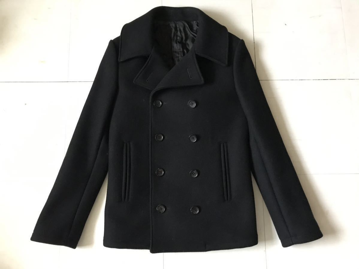 正規店購入】 LITHIUM HOMME ピーコート ブラック 46 ( リチウムオム