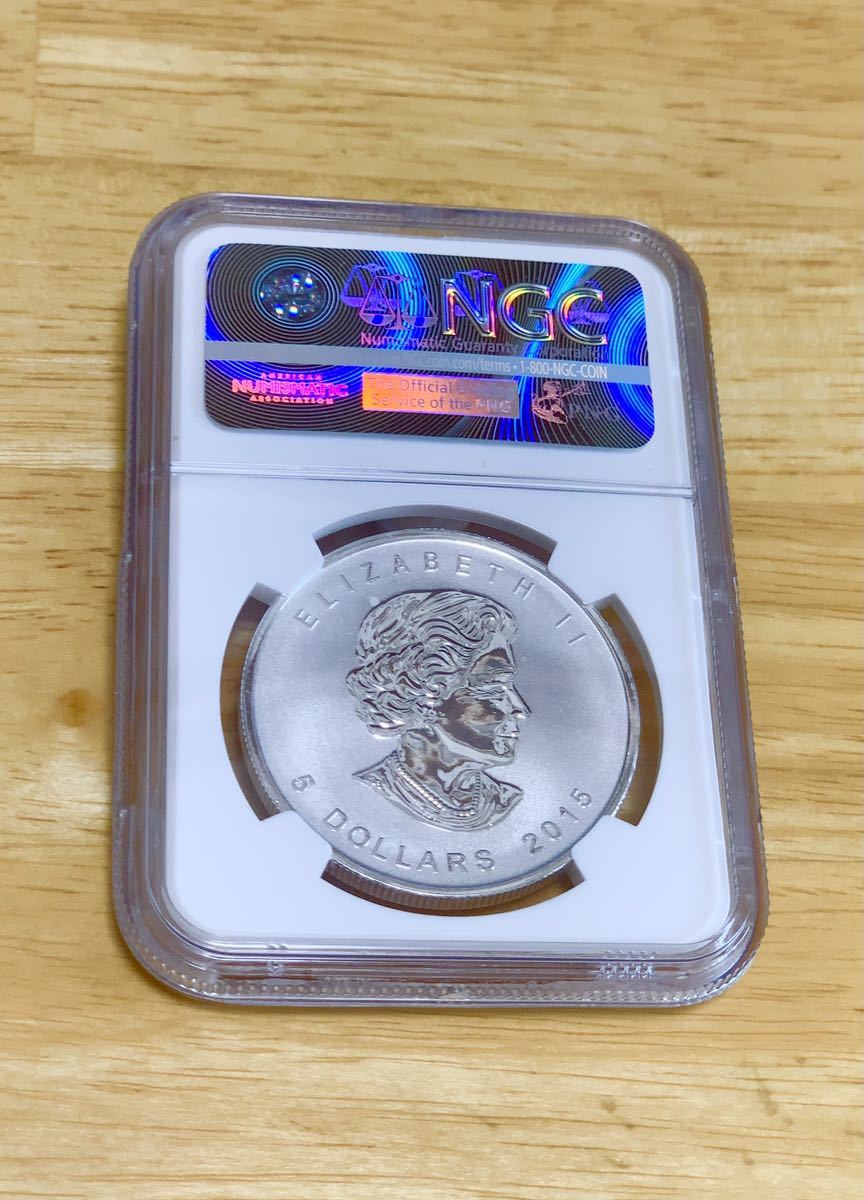 銀貨 NGC 1オンス PF70 最高鑑定 純銀 カナダ MS70 1oz 3オンス