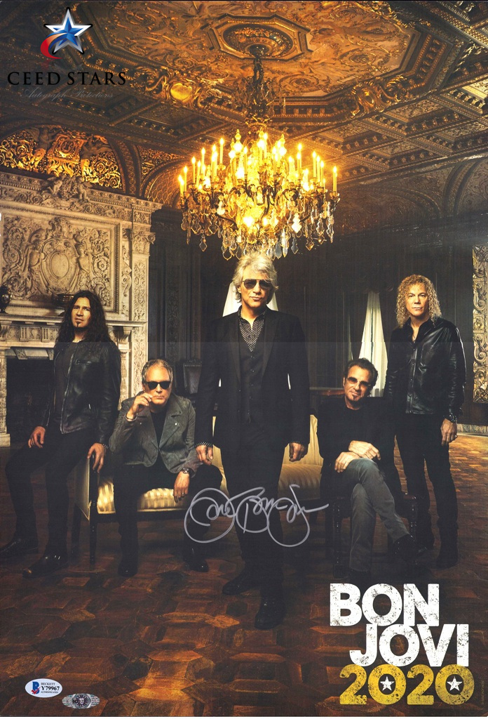 Bon Jovi 0 - Jon CD ボン・ジョヴィ 13x19 Mint Framed photo tour