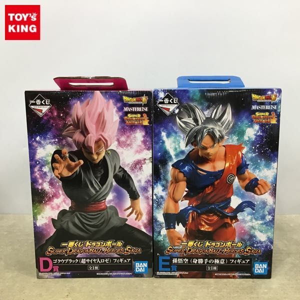 1円 一番くじ ドラゴンボール Super Dragonball Heroes Saga 孫悟空 身勝手の極意 ゴクウブラック 超サイヤ人ロゼ フィギュア フィギュア 売買されたオークション情報 Yahooの商品情報をアーカイブ公開 オークファン Aucfan Com