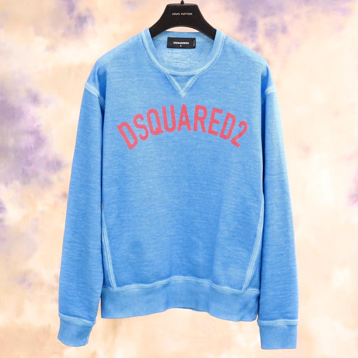 本物 極上品 ディースクエアード イタリア製 18AW クルーネック 