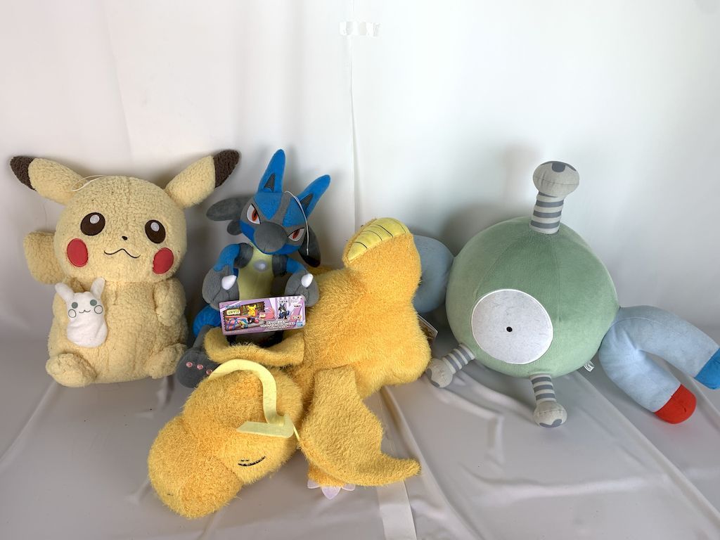 １円 ぬいぐるみ まとめ売り ポケットモンスター ピカチュウ カイリュー イーブイ コイル マリル ヨーギラス ルカリオ ブラッキー ポケットモンスター 売買されたオークション情報 Yahooの商品情報をアーカイブ公開 オークファン Aucfan Com