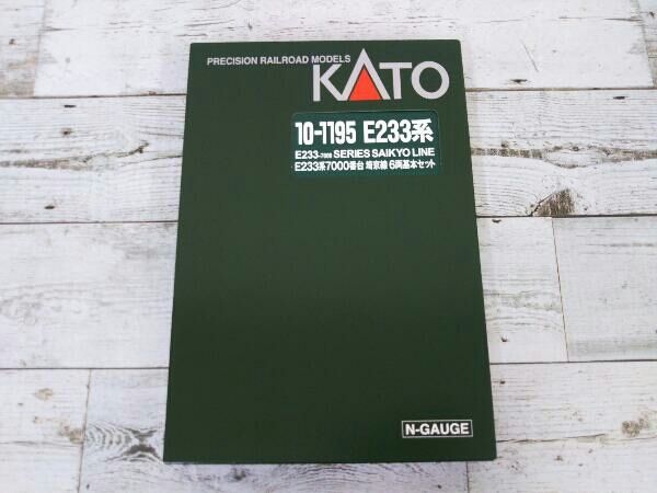 格安，豊富な Nゲージ KATO E233系7000番台電車 埼京線 6両基本セット 10-1195 店舗受取可(通勤形電車)｜売買されたオークション情報、yahooの商品情報をアーカイブ公開 - オークファン 通勤形電車