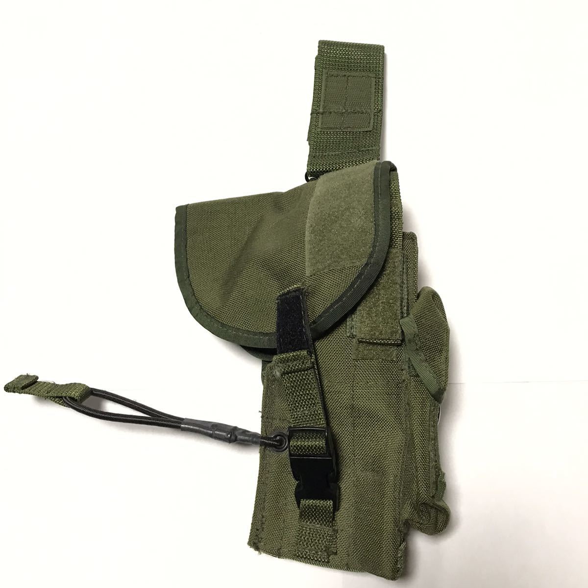 ミリタリー 実物 新品 未使用 LBT 0372 ホルスター カーキ 左用