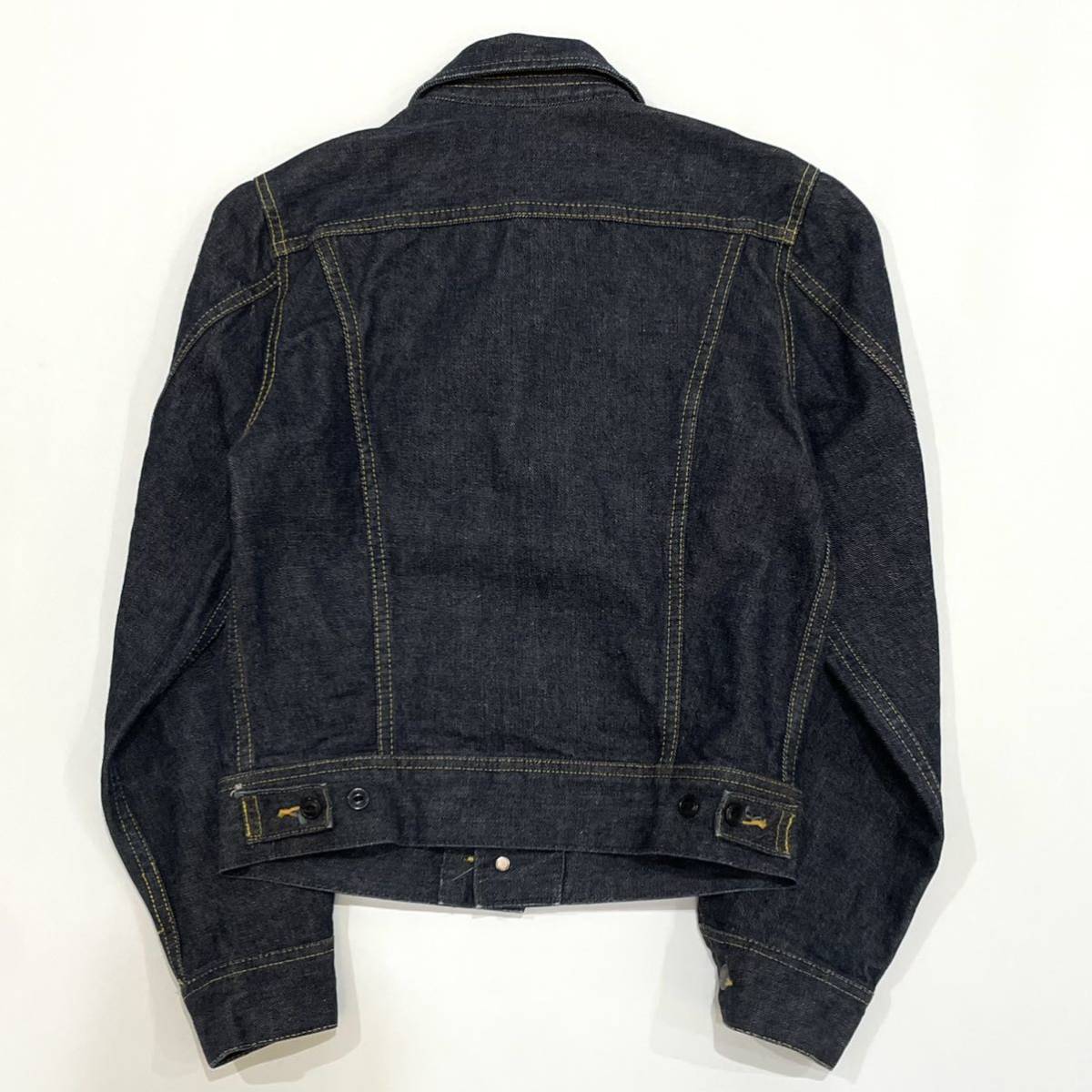 濃紺!!LEE ライダース 50s復刻 三角タグ 101-J lot 1411（36 ）Gジャン