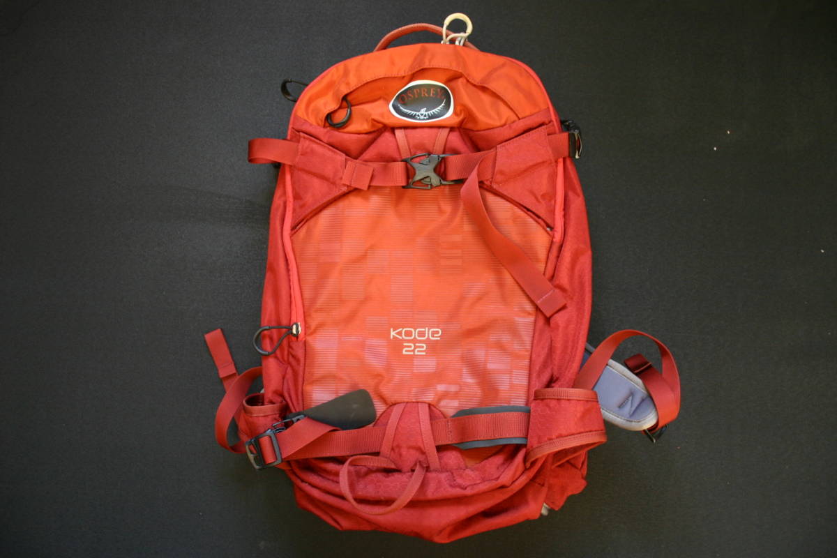 Osprey Kode （オスプレー　コード）22 バックカントリー 　OSPREY KODE22_1