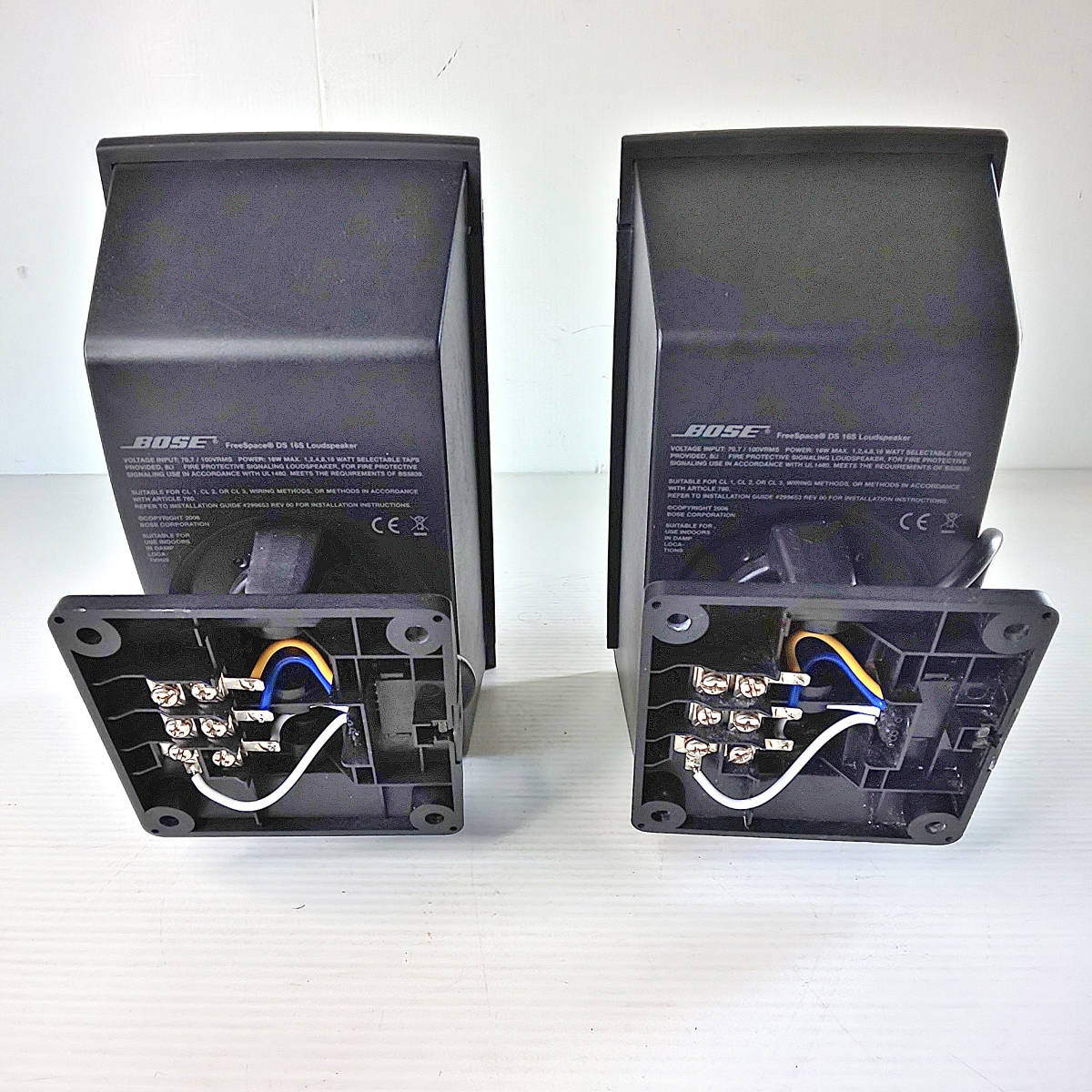 BOSE ボーズスピーカー FreeSpace DS16S Loudspeaker 16W 8Ω ／2個