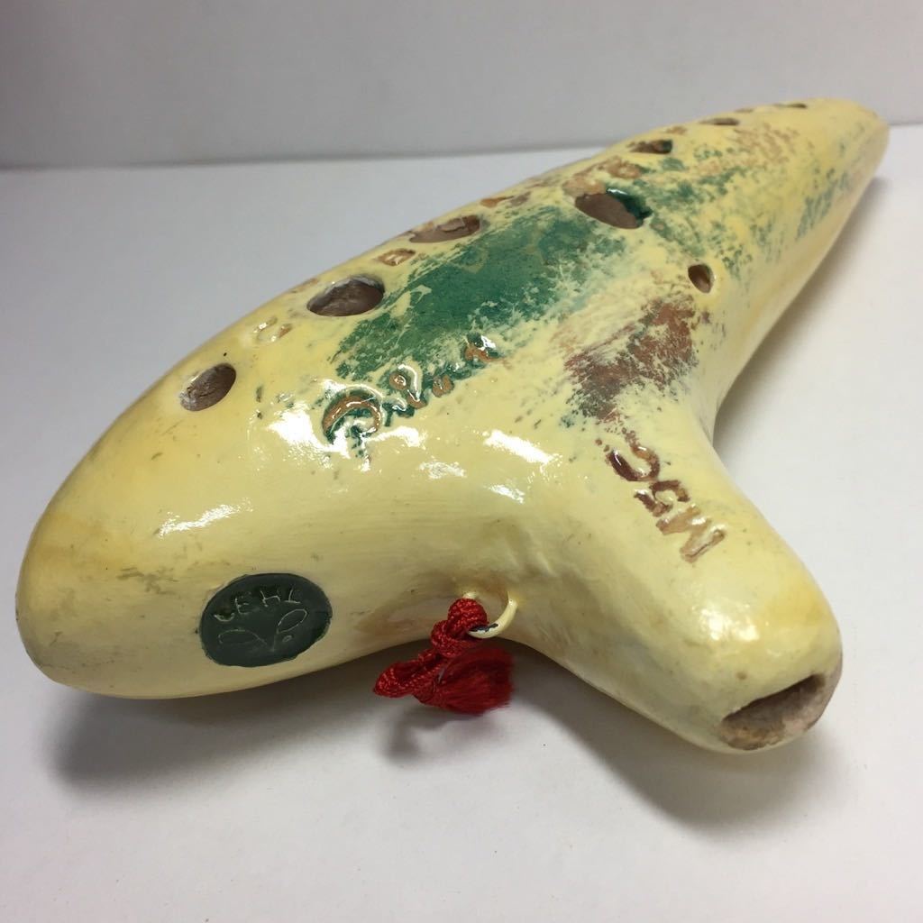 Prima Ocarina プリマ オカリナ 陶器製 M5c アンティーク レトロ 楽器 土笛 専用ケース付き 現状品 楽器 器材 売買されたオークション情報 Yahooの商品情報をアーカイブ公開 オークファン Aucfan Com