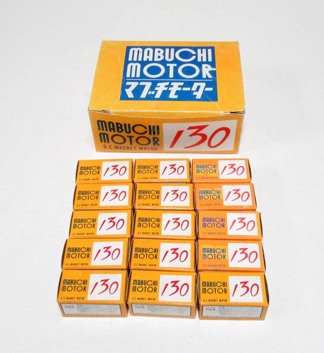 マブチ Fa130 モーター 15個セット 古い工作用モーター プラモデル 売買されたオークション情報 Yahooの商品情報をアーカイブ公開 オークファン Aucfan Com