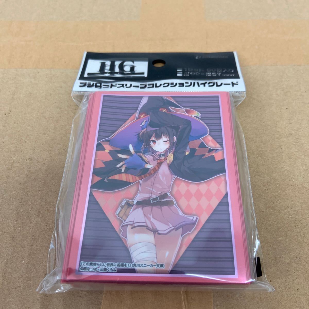 Bushiroad ブシロード この素晴らしい世界に祝福を このすば めぐみん スリーブコレクション トレーディングカードゲーム 売買されたオークション情報 Yahooの商品情報をアーカイブ公開 オークファン Aucfan Com