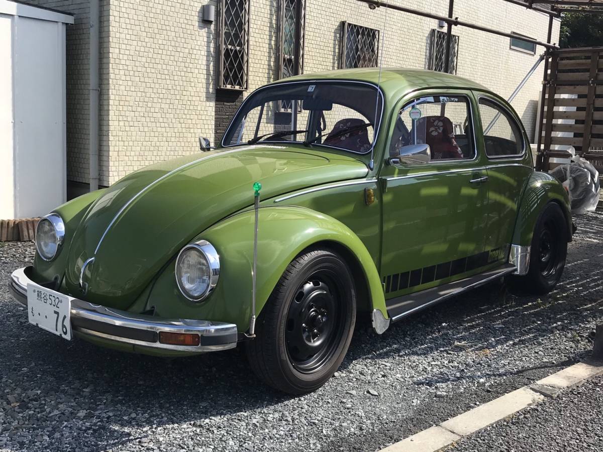 動画&写真82枚 ヤナセ物 1976 VW TYPE1 空冷ビートル 4MT キャブ最終 ビンテージスピードマフラー 車検R3年7月30日ま ...