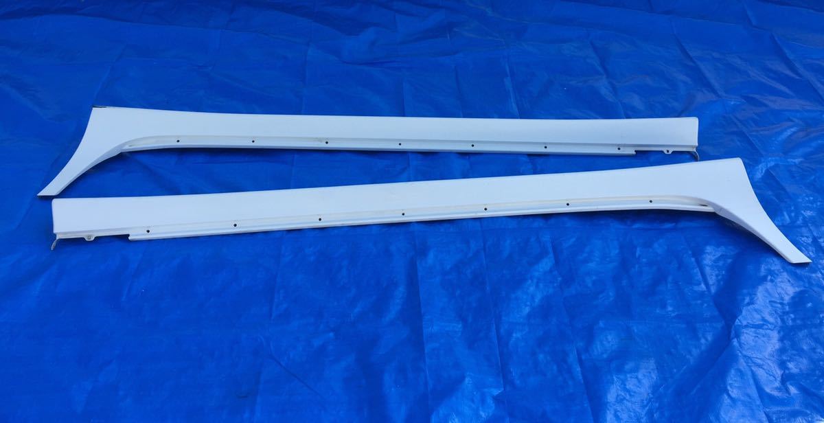 MC409 中古 トヨタ セルシオ UCF30 UCF31 後期 純正 サイドステップ 左右 セット カラー パール 062 エアロ バンパー 外装