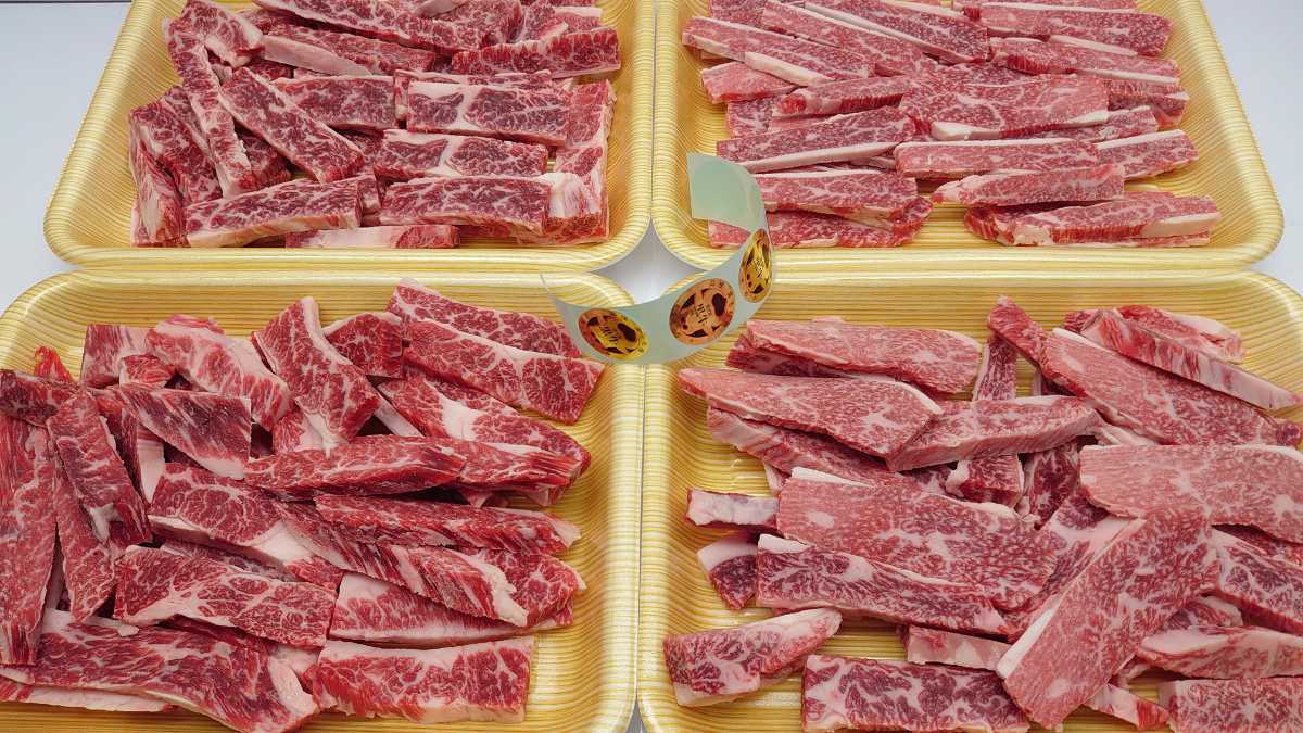 人気セール，大人気 鹿児島A5 黒牛 特選和牛カルビ切り落とし 焼肉 友ばら1.9kg 37(バラ)｜売買されたオークション情報、yahooの商品情報をアーカイブ公開 - オークファン バラ