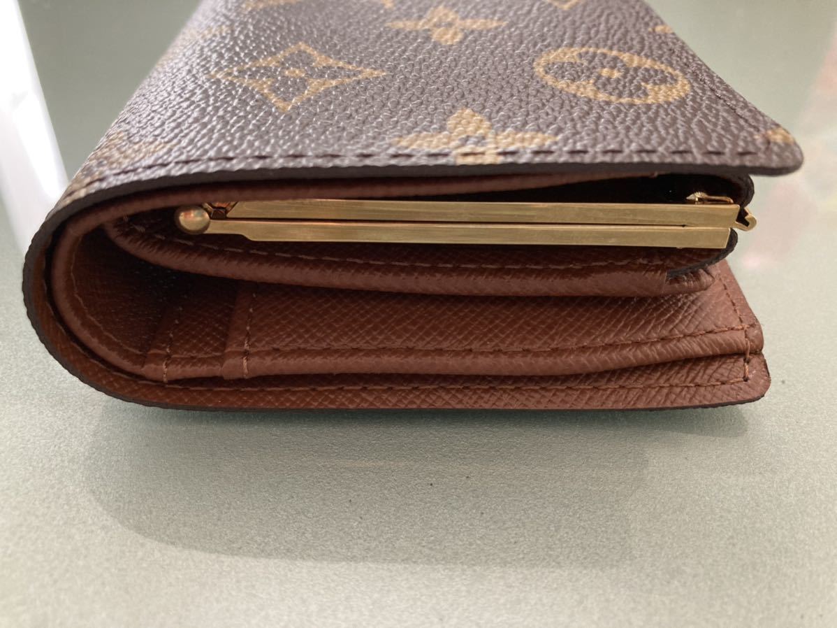 Louis Vuitton ルイヴィトン／財布 モノグラム がま口 二つ折り 中古品