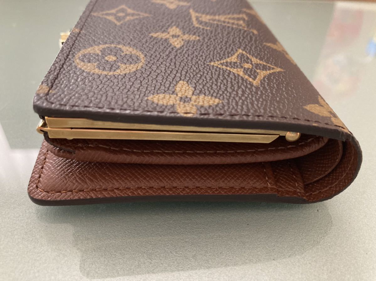 Louis Vuitton ルイヴィトン／財布 モノグラム がま口 二つ折り 中古品