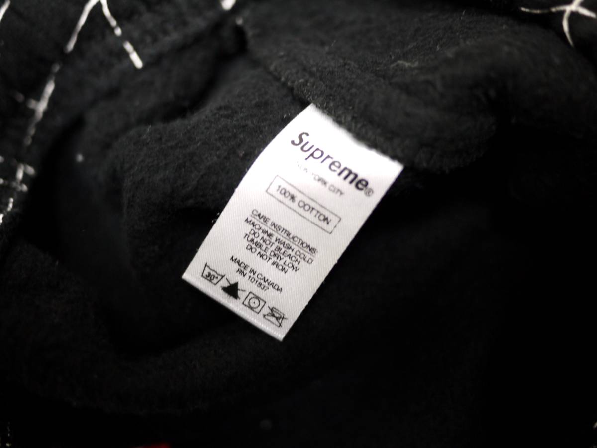 本物☆NY購入【L】Supreme 16AW Spider Web Sweatpant 蜘蛛の巣