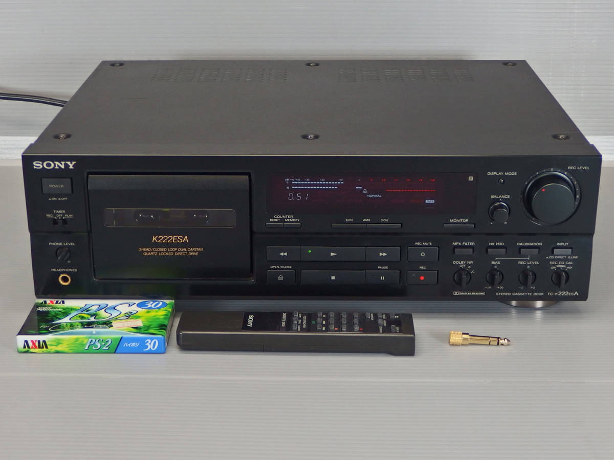 SONY ソニー カセットデッキ | TC-K222ESA TC-K222ESJ Sony Deck 動作