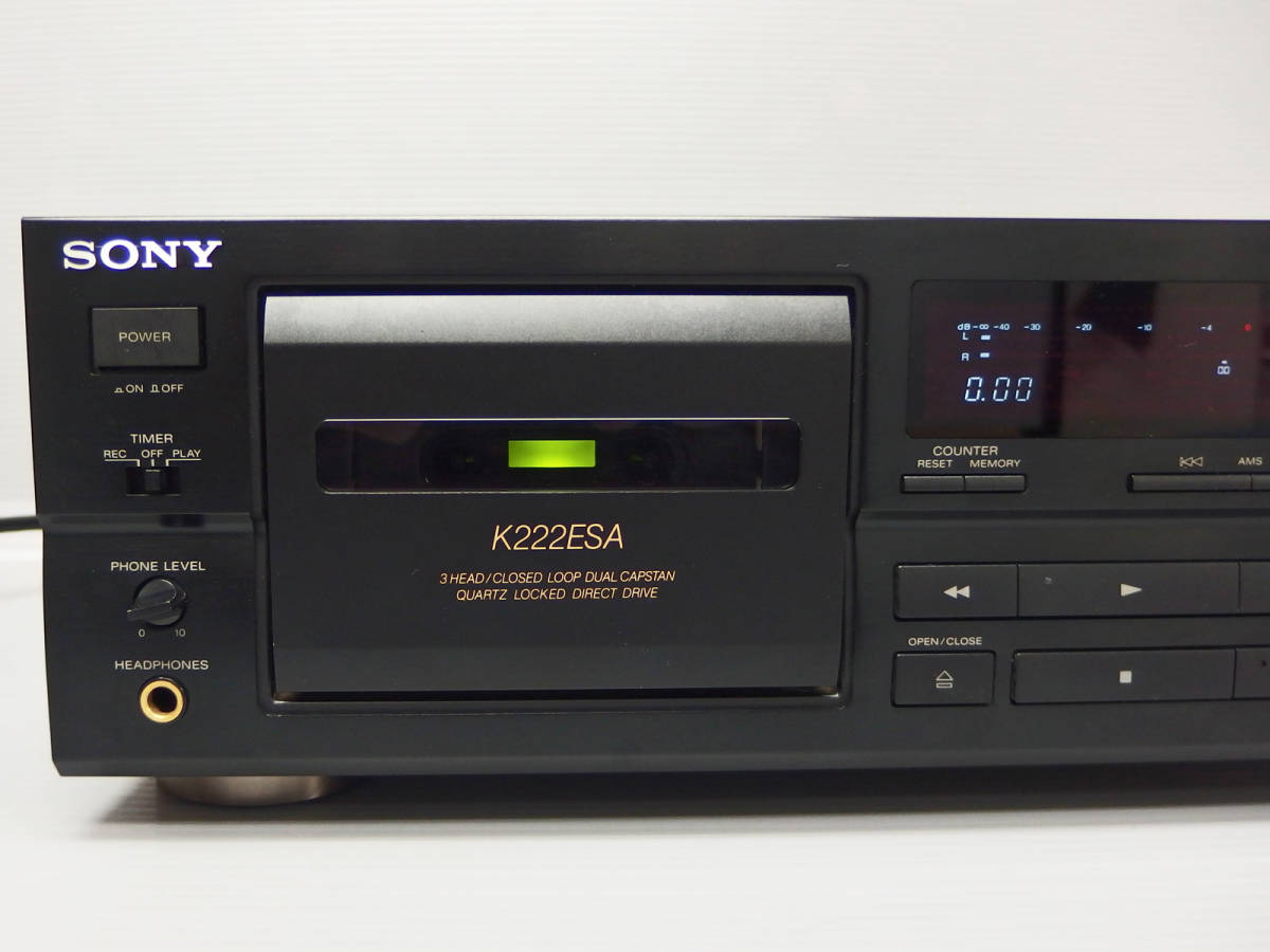 SONY ソニー カセットデッキ | TC-K222ESA TC-K222ESJ Sony Deck 動作