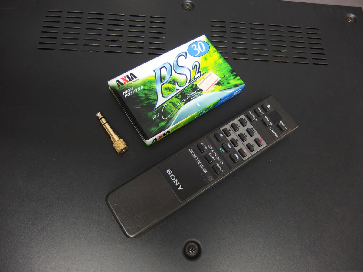 SONY ソニー カセットデッキ | TC-K222ESA TC-K222ESJ Sony Deck 動作
