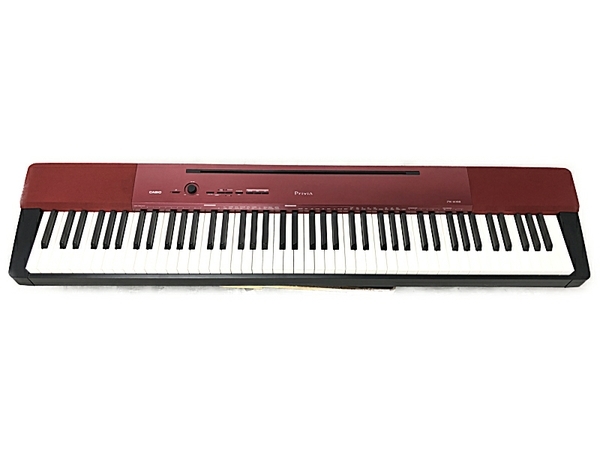CASIO 電子ピアノ Privia PX-A100RD 88鍵盤 譜面台 フットベダル 付 