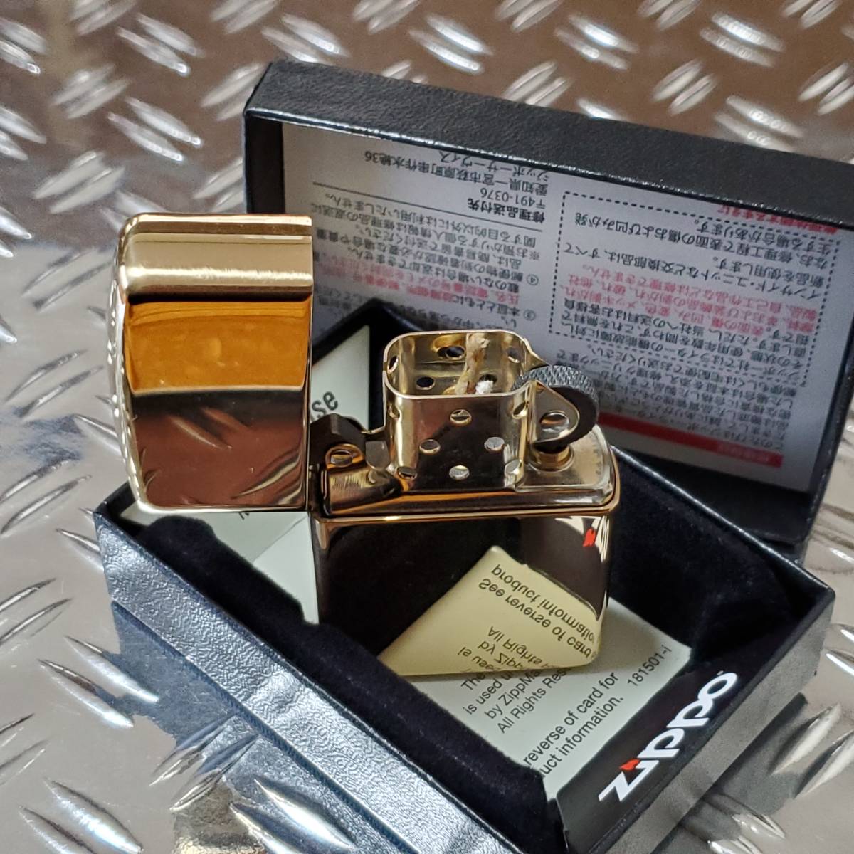 限定 新品未使用品 ZIPPO Armor(アーマー) 162 N8 TITAN Ltd No.802 