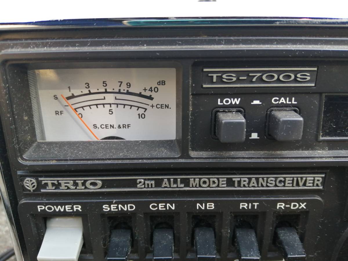 TRIOトリオ TS-700通電のみ(F109) TRIO TS-700 2m ALL MODE