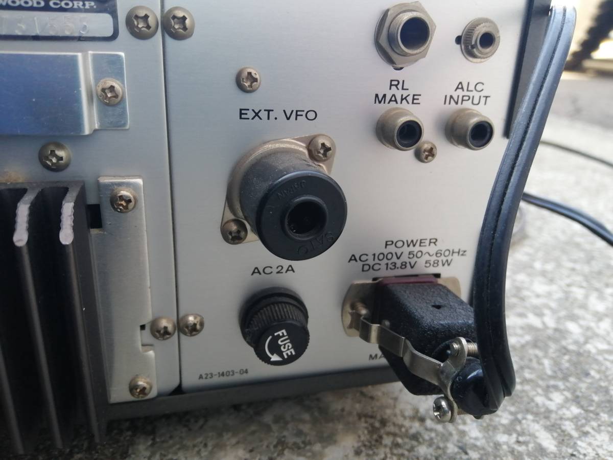 TRIOトリオ TS-700通電のみ(F109) TRIO TS-700 2m ALL MODE