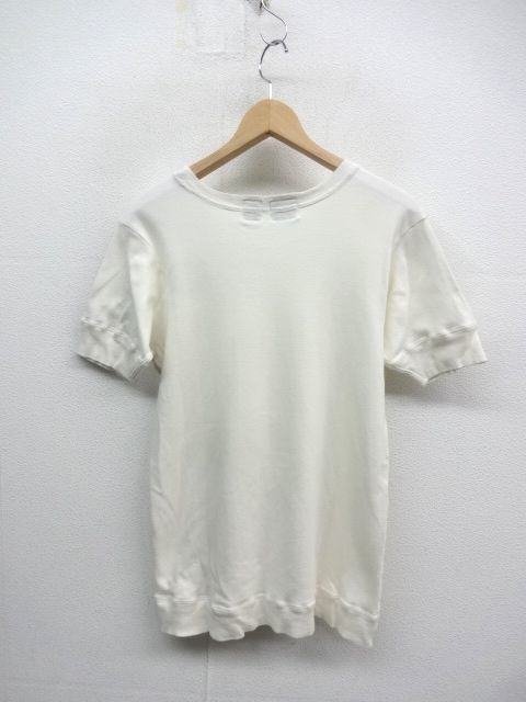 値下げ VKZ035☆TENDER Co リブTシャツ☆3☆生成り テンダーコー RIB 
