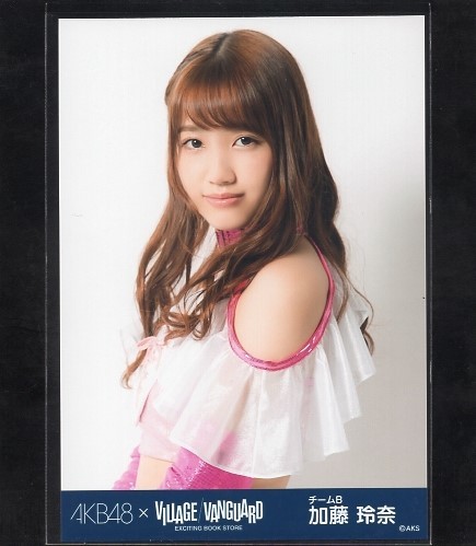 AKB48 加藤玲奈 シュートサイン #好きなんだ 豆腐プロレス 特典生写真