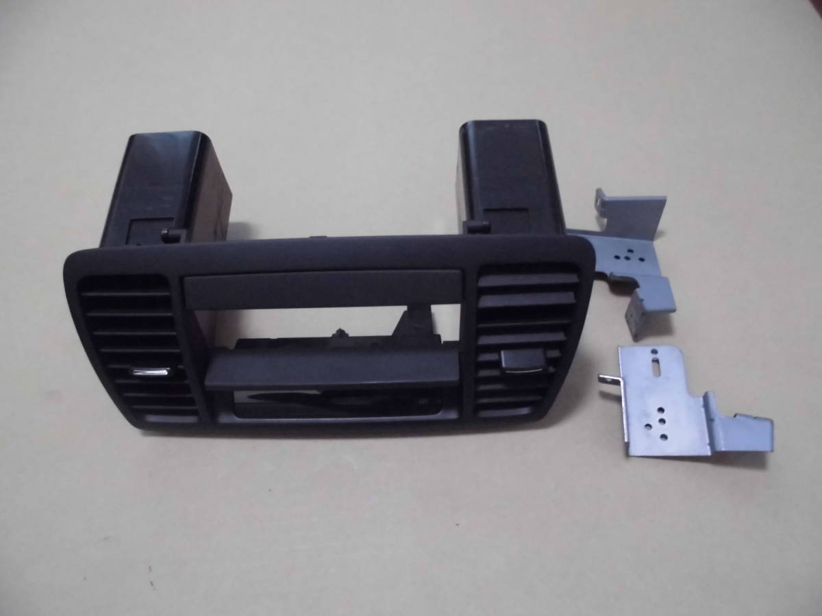 BL5レガシィ後期ターボ用センター上部1DIN用パネル 時計