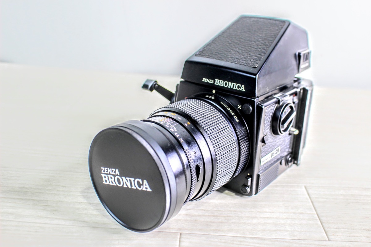 No.4157【ジャンク品】ZENZA BRONICA GS-1 レンズシャッター式一眼レフ