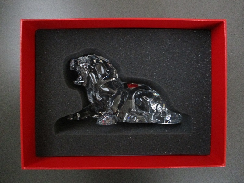 Baccarat クリスタルライオン 専用ボックス付き Baccarat クリスタル