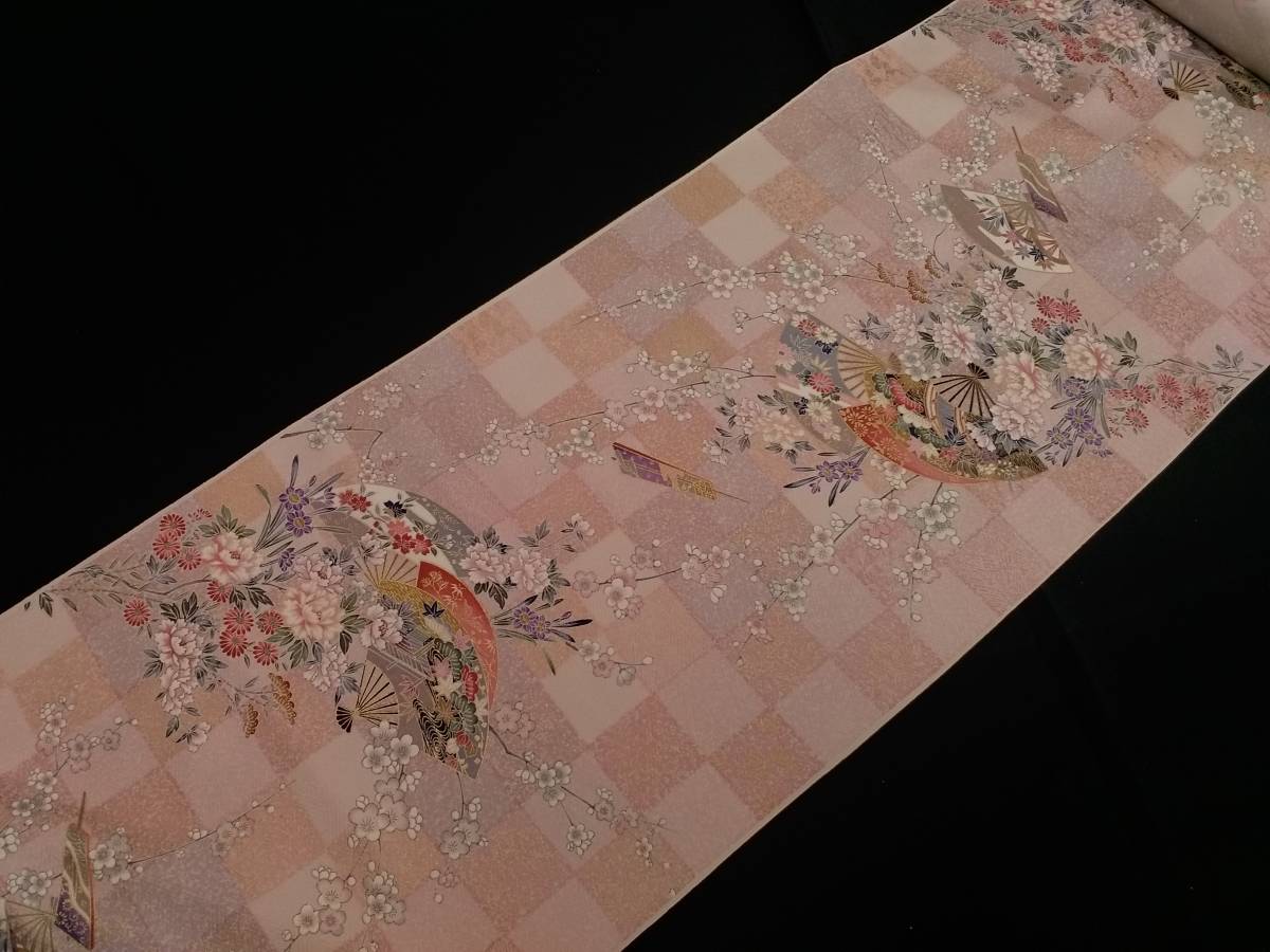 正絹 未仕立て 小紋 反物 未使用 - ○新品○正絹小紋反物 未仕立て品の 
