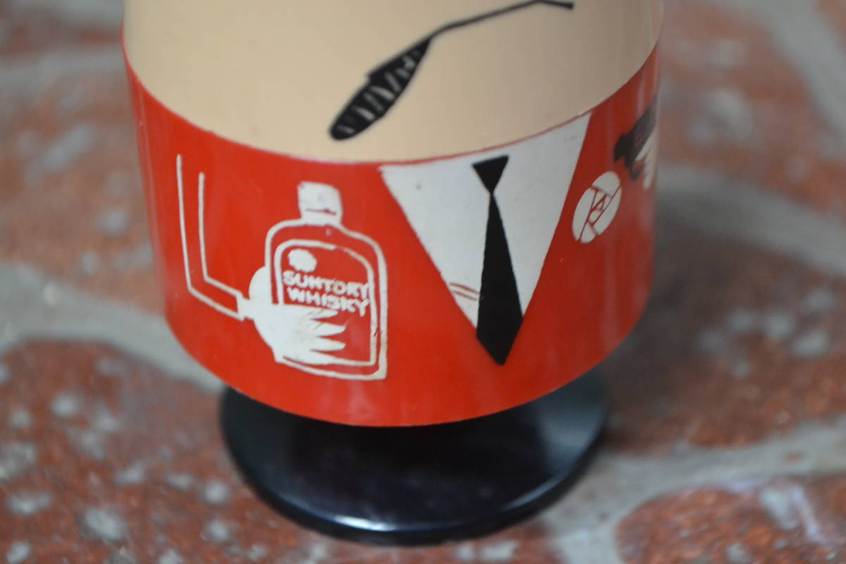 T▽【レア】当時物　1970年代　サントリー　アンクル・トリス　楊枝入れ　コレクション　貴重品_3