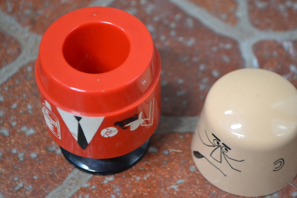 T▽【レア】当時物　1970年代　サントリー　アンクル・トリス　楊枝入れ　コレクション　貴重品_7