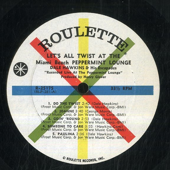 A Lp デイル ホーキンズ ヒズ エスカペイド Lets All Twist At The Miami Beach Peppermint Lounge R ロックンロー ロック ポップス 洋楽 売買されたオークション情報 Yahooの商品情報をアーカイブ公開 オークファン Aucfan Com A Lp デイル ホーキンズ ヒズ エスカペイド Lets All Twist At The Miami Beach Peppermint Lounge R ロックンロー ロック ポップス 洋楽 売買されたオークション情報 Yahooの商品情報をアーカイブ公開 オークファン Aucfan Com