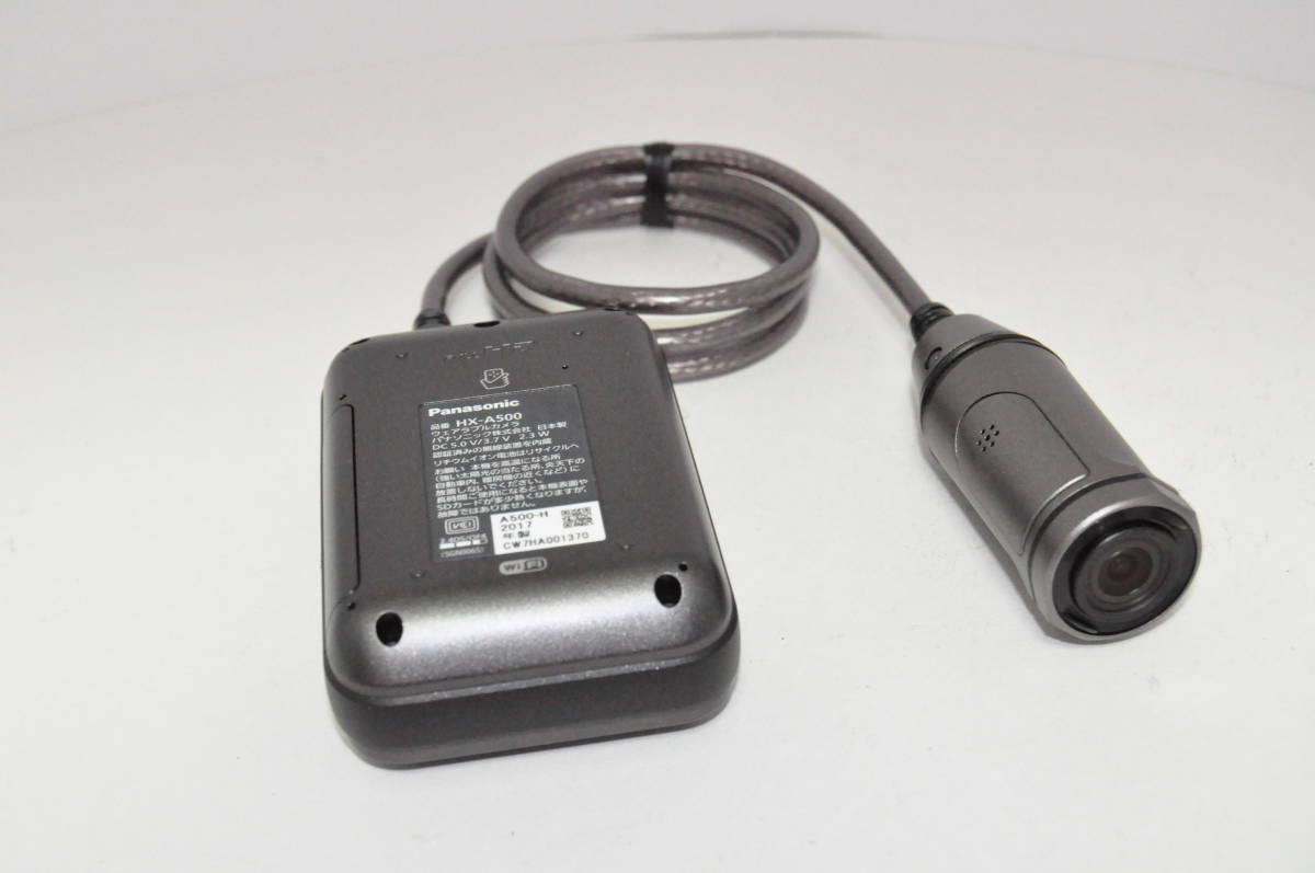 ☆美品☆ PANASONIC パナソニック HX-A500 ウェアラブルカメラ ☆元箱 