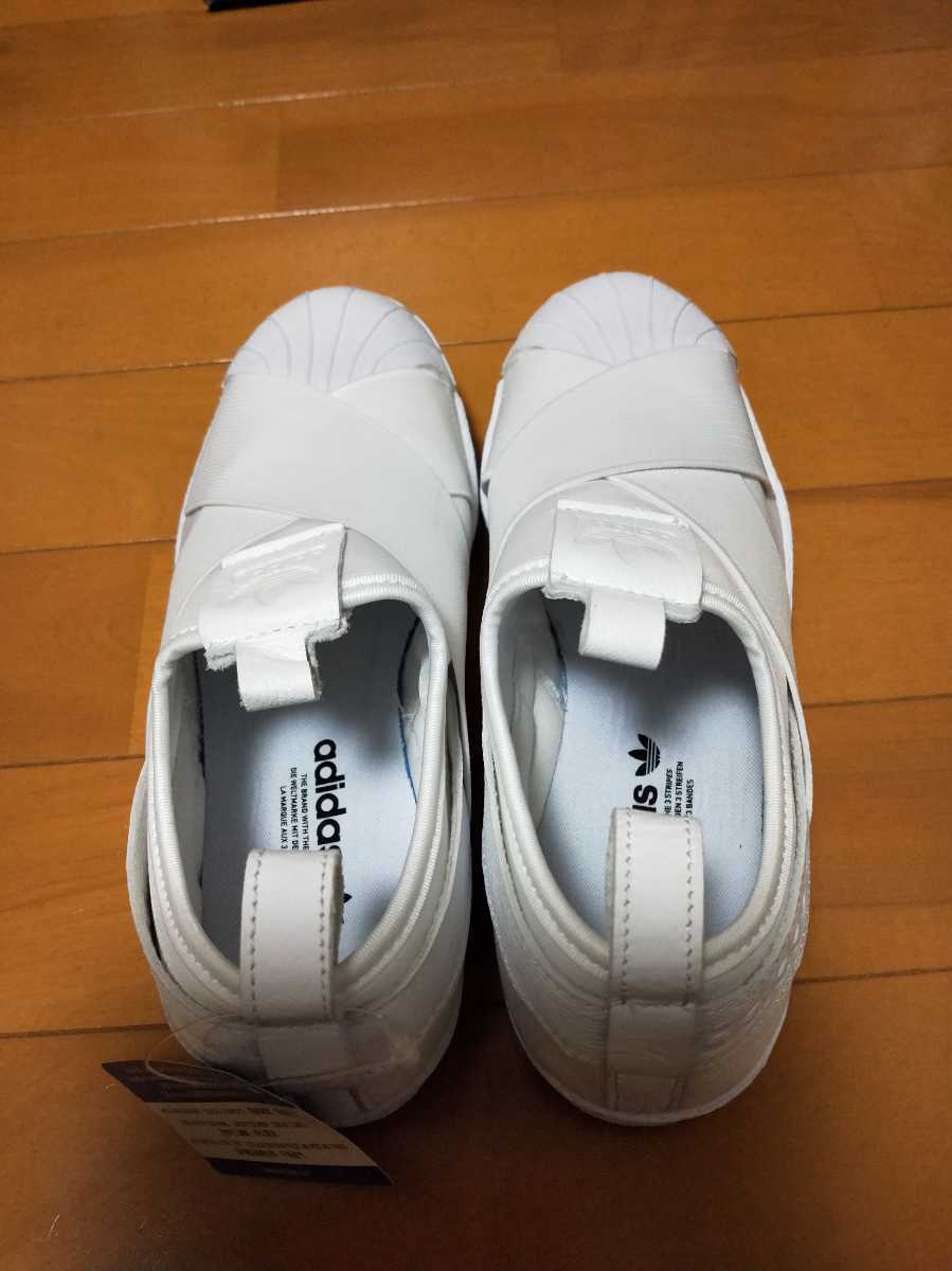 アディダス スリッポン 23cm ホワイト レディース adidas スリッポン