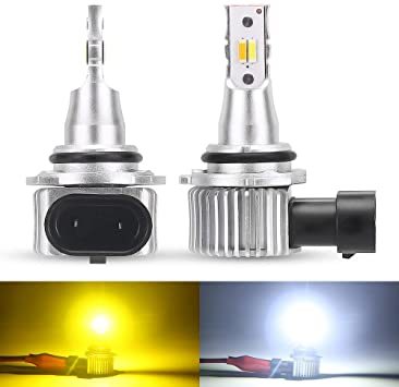 【☆特価品☆】 : 白+黄 HB4 【2020最新無極性モデル】BORDAN 2色切り替え HB4 led フォグランプ DC