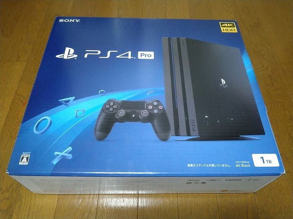 美品】PlayStation 4 Pro Jet Black CUH-7200B B01 SSD 換装済み