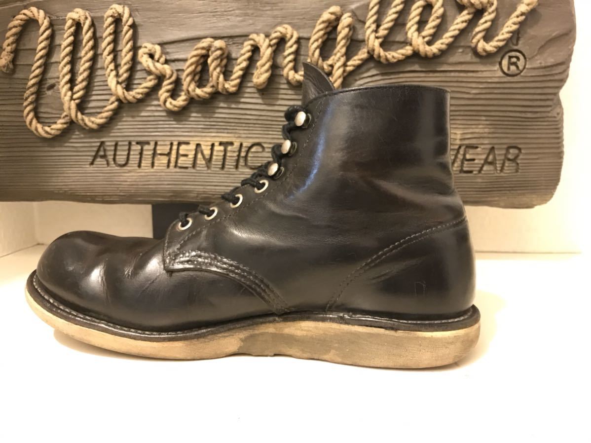 茶芯』『良品』ビンテージレッドウィング プレーントゥ 羽タグアイ