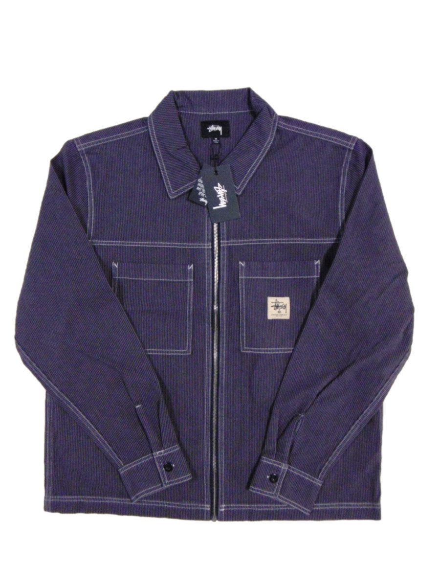 STUSSY - 入手困難!!ステューシー ✈︎刺繍ロゴ ワークベスト