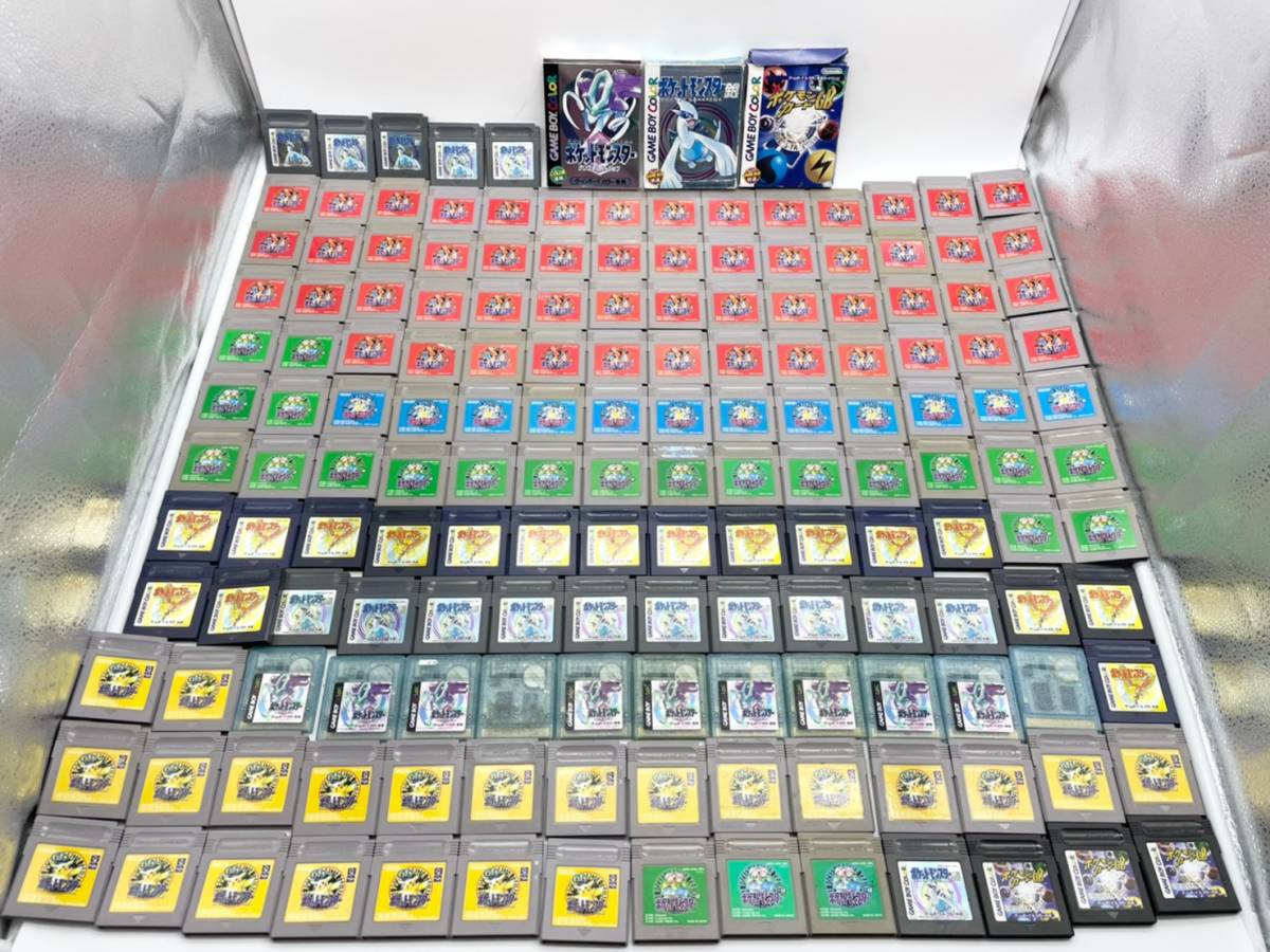 中古品　空箱多め　ポケットモンスター　ゲーム　空箱　まとめ売り　赤　金銀　など Yahoo!オークション - 「ポケモン ソフト 空箱」の落札相場・落札価格